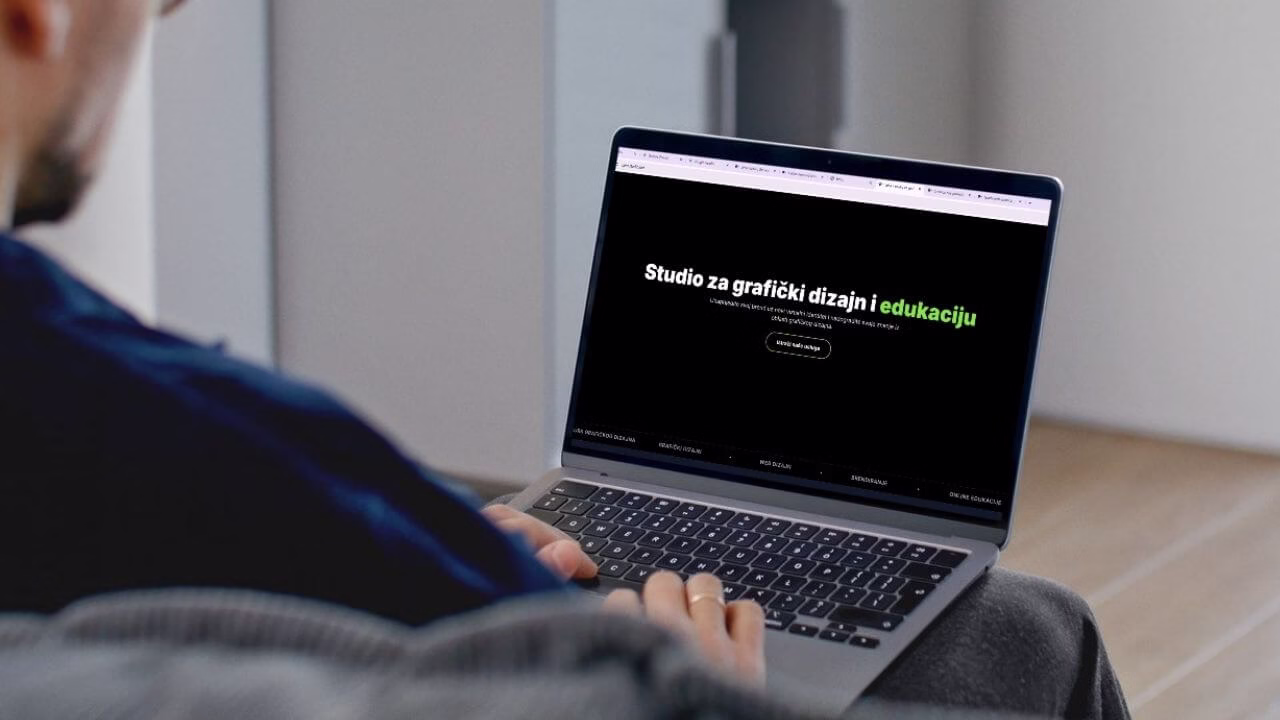 Lama Studio - primjer dizajna web stranice za klijenta